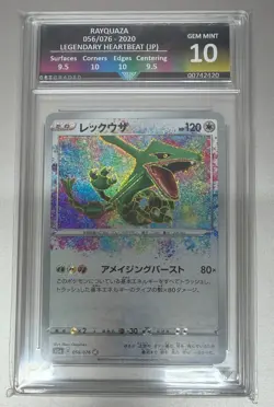 Pokemon Tcg Rayquaza 56/76 Legendary Heartbeat Get graded gem mint 10 - Image 1