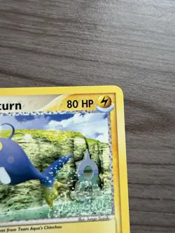 Pokemon TCG Team Aqua’s Lanturn 28/95 Team Aqua And Team Magma LP - Image 3