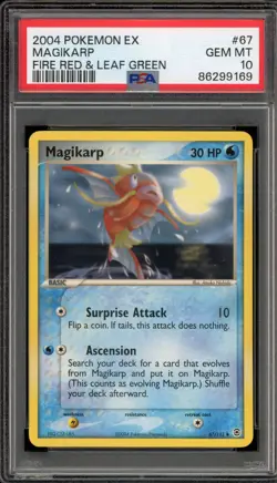Pokemon Magikarp EX Fire Red & Leaf Green #67 PSA 10 Gem Mint - Image 1