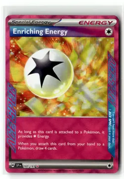 Enriching Energy 191/191 Rare Surging Sparks Pokemon NM - Image 1