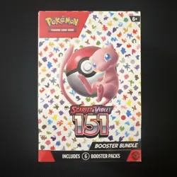 Pokemon TCG Scarlet & Violet 151 Booster Bundle Sealed New (6 packs) - Image 1
