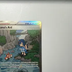 Pokemon TCG Lana's Aid Illustration Rare Holo 219/167 Twilight Masquerade - Image 3