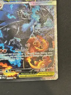 Mega Charizard X Ex 125/094 Phantasmal Flames SIR Pokemon - Image 4