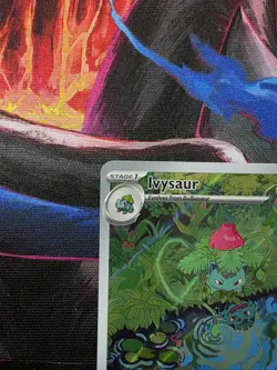 Pokemon TCG Ivysaur 151 Illustration Rare 167/165 Near Mint - Image 3