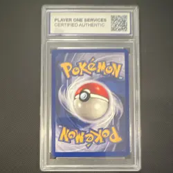 Pokemon Machop Base Set Unlimited 52/102 Player One Services Mint 9 1999 English - Image 2