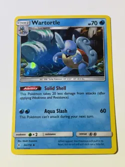 Pokemon Wartortle Unbroken Bonds 034/214 Holo 70 HP - Image 1