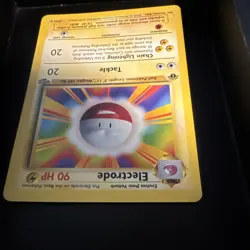 Pokemon TCG Electrode 18/64 1st Edition Jungle Regular Rare Stage 1 90 HP 1999 - Image 3