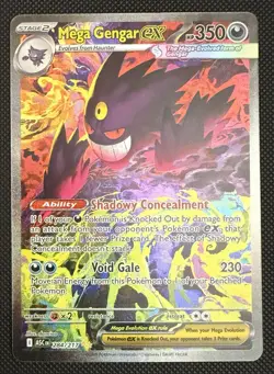 Pokemon TCG - Mega Gengar Ex 284/217 Special Illustration Rare Ascended Heroes - Image 1