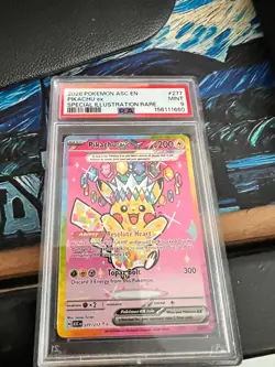 Pokemon Pikachu Ex Ascended Heroes 277/217 Full Art Secret Rare PSA 9 English - Image 3