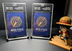One Piece TCG | Learn Together | Zoro & Luffy | TAG 10x2 Slabs | NM+ | Not PSA - Image 2