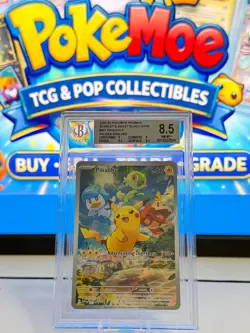 Pikachu - 027 SV: Scarlet & Violet Promo Cards BGS 8.5 NM - Image 1