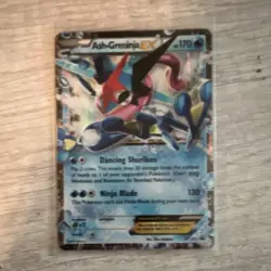 Pokemon Ash-Greninja EX XY133 Promo Holo Basic Water Card XY Set - Image 1