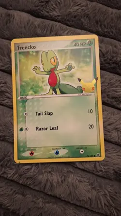 Pokemon 25th Anniversary TCG Treecko Torchic Mudkip Basic Regular Lot 3 Cards - Image 4