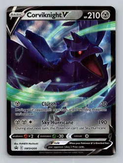 Corviknight V - SWSH200 Promo SWSH: Sword & Shield Promo Cards NM Pokemon - Image 1