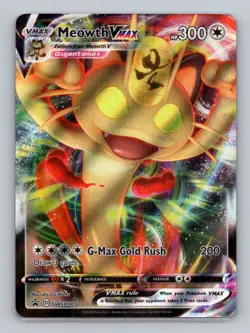 Meowth VMAX - SWSH005 Promo SWSH: Sword & Shield Promo Cards NM Pokemon - Image 1