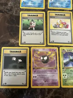 💥 Pokemon Vintage 13 Card Lot - Fossil 1ST EDITION 💥 - Image 3