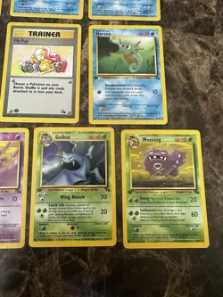 💥 Pokemon Vintage 13 Card Lot - Fossil 1ST EDITION 💥 - Image 4