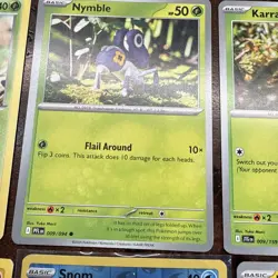 Lot Of 10 Yuka Morii Illustrated Pokemon Cards One Holo - Image 3