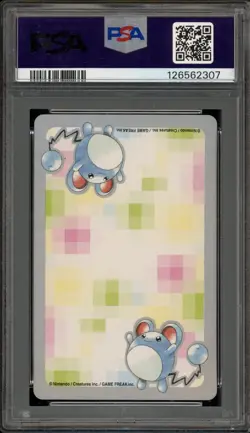 Pokemon Meganium 10 of Clubs Silver Playing Cards Part 2 #154A PSA 10 Gem Mint - Image 2