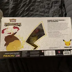 Pokemon Trading Card Celebrations Premium Figure Collection Pikachu VMAX Box 820650809408 - Image 2