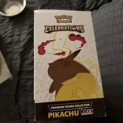 Pokemon Trading Card Celebrations Premium Figure Collection Pikachu VMAX Box 820650809408 - Image 4