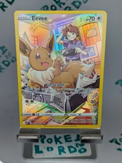 Pokemon TCG Eevee TG11/TG30 Holo Brilliant Stars Trainer Gallery - Image 1