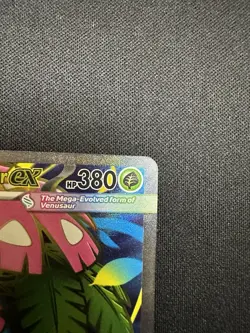 Mega Venusaur EX 155/132 Mega Evolution Full Art Pokemon Card - Image 4