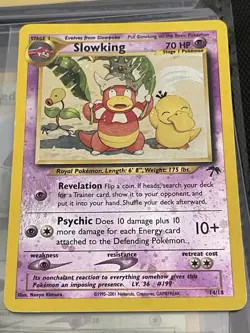The Pokemon Company 2001 Southern Islands Slowking 14/18 Reverse Holo Promo 70 … - Image 1