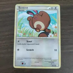 Sentret 80/123 - MP HeartGold SoulSilver - 2010 Common Pokemon TCG Card - Image 1