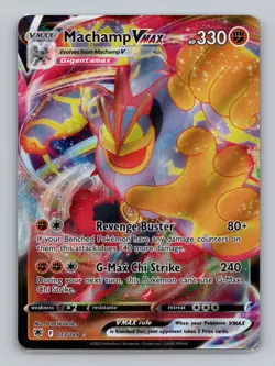 Machamp VMAX 073/189 Ultra Rare SWSH10: Astral Radiance NM Pokemon - Image 1