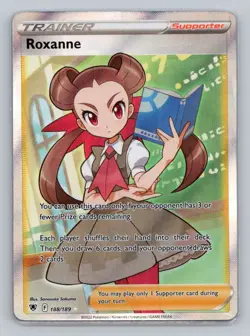 Roxanne (Full Art) 188/189 Ultra Rare SWSH10: Astral Radiance NM Pokemon - Image 1