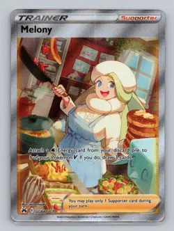 Melony GG64/GG70 Ultra Rare Crown Zenith: Galarian Gallery NM Pokemon - Image 1
