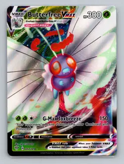 Butterfree VMAX 002/189 Ultra Rare SWSH03: Darkness Ablaze NM Pokemon - Image 1