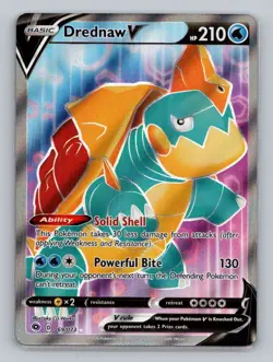 Drednaw V (Full Art) 69/73 Ultra Rare Champion's Path NM Pokemon - Image 1