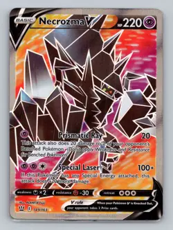 Necrozma V (Full Art) 149/163 Ultra Rare SWSH05: Battle Styles NM Pokemon - Image 1