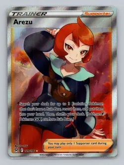 Arezu (Full Art) 189/196 Ultra Rare SWSH11: Lost Origin NM Pokemon - Image 1