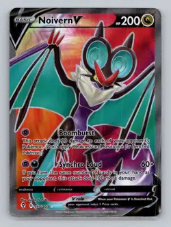 Noivern V (Full Art) 195/203 Ultra Rare SWSH07: Evolving Skies NM Pokemon - Image 1