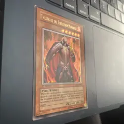 Yugioh! Thestalos The Firestorm Monarch 1st Edition Ultimate Rare (RDS-EN021) LP - Image 2