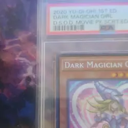 Yu-Gi-Oh! Dark Magician Girl MVP1-ENS56 Secret Rare 1st Ed PSA 10 2020 - Image 3