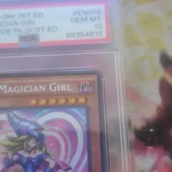 Yu-Gi-Oh! Dark Magician Girl MVP1-ENS56 Secret Rare 1st Ed PSA 10 2020 - Image 4