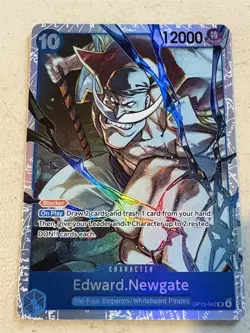 Edward.Newgate OP13-042, One Piece TCG Carrying On His Will, SR foil - Image 1