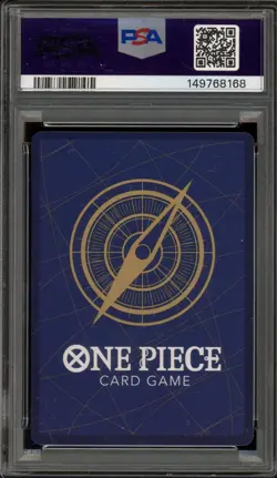 One Piece CCG Monkey.D.Luffy 1st Anniversary Set English ST10-006 PSA 10 - Image 2