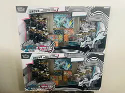 Pokemon Unova Heavy Hitters Premium Collection Black Bolt & White Flare Lot of 2 - Image 1
