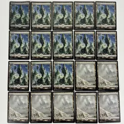 MTG Wastes Full Art - Oath of the Gatewatch - Lot of 28 - Image 2