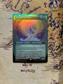 Gandalf the White Foil Showcase Mythic Lord of the Rings (LTR) MTG - Image 1