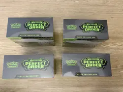 Pokemon Lot Of 4x Perfect order ETB Elite Trainer Box - FACTORY SEALED - Image 2