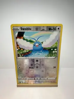 Swablu 048/073 Common Champion's Path Pokemon Reverse Holo Near Mint - Image 1