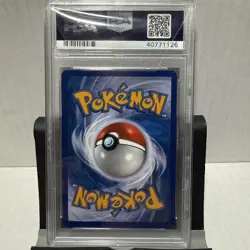 2013 POKEMON B&W PLASMA FREEZE #109 FULL ART/HEATRAN EX PSA 9 - Image 2
