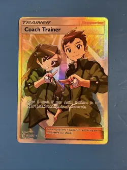 Pokemon Coach Trainer 233/236 Full Art Ultra Rare Holo Unified Minds 🔥🔥🔥 - Image 3