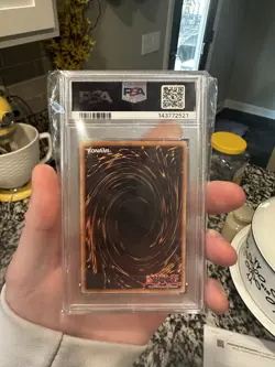 SUPER RARE 2011 YU-GI-OH! PROMO Dark Magician #EN049 PSA GM MT 10 OBO - Image 2